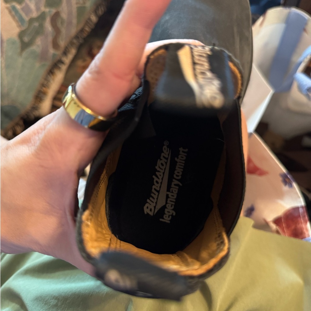 Blundstone Charcoal Leather Boots - Picture 6 of 7